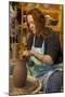 Potter Molds Mud Into Pots-Carol Highsmith-Mounted Art Print