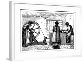 Potter's Workshop, C1860-null-Framed Giclee Print