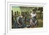 Potters in Tuzamapam, Mexico-null-Framed Art Print