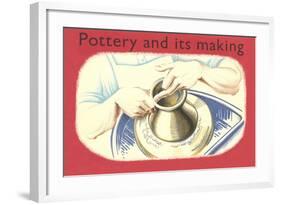 Pottery and its Making-null-Framed Art Print