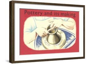 Pottery and its Making-null-Framed Art Print