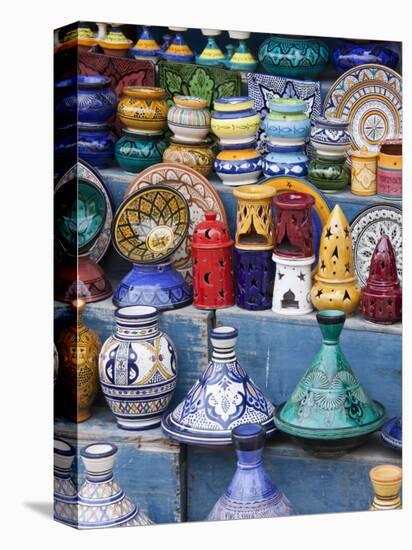 Pottery, Essaouira, Morocco-William Sutton-Stretched Canvas