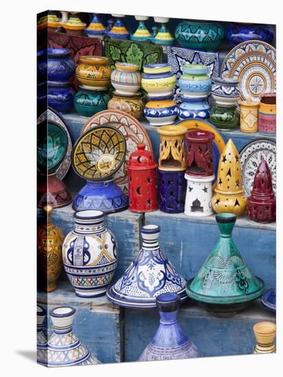 Pottery, Essaouira, Morocco-William Sutton-Stretched Canvas