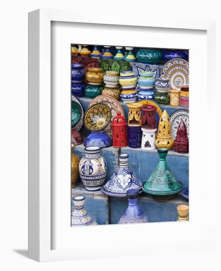 Pottery, Essaouira, Morocco-William Sutton-Framed Photographic Print