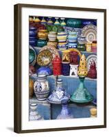 Pottery, Essaouira, Morocco-William Sutton-Framed Photographic Print