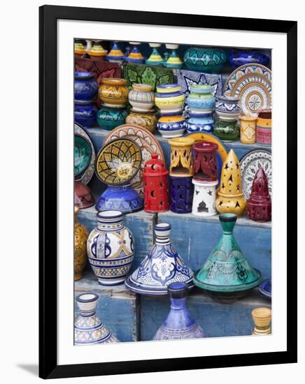 Pottery, Essaouira, Morocco-William Sutton-Framed Photographic Print