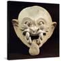 Pottery Feline Mask, Artifact Originating from La Tolita-null-Stretched Canvas