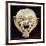 Pottery Feline Mask, Artifact Originating from La Tolita-null-Framed Giclee Print