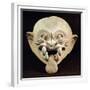 Pottery Feline Mask, Artifact Originating from La Tolita-null-Framed Giclee Print