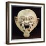 Pottery Feline Mask, Artifact Originating from La Tolita-null-Framed Premium Giclee Print