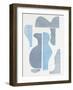 Pottery Forms III-Rob Delamater-Framed Art Print