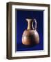 Pottery Jug Showing Geometric Decorations Originating from Peru-null-Framed Giclee Print