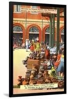 Pottery Market, Puebla, Mexico-null-Framed Art Print