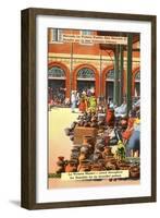Pottery Market, Puebla, Mexico-null-Framed Art Print
