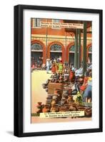 Pottery Market, Puebla, Mexico-null-Framed Art Print