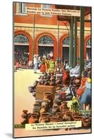 Pottery Market, Puebla, Mexico-null-Mounted Art Print