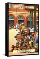Pottery Market, Puebla, Mexico-null-Framed Stretched Canvas