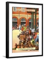 Pottery Market, Puebla, Mexico-null-Framed Art Print