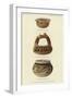 Pottery Objects from Chaves Pass and Homolobi, Arizona-null-Framed Giclee Print