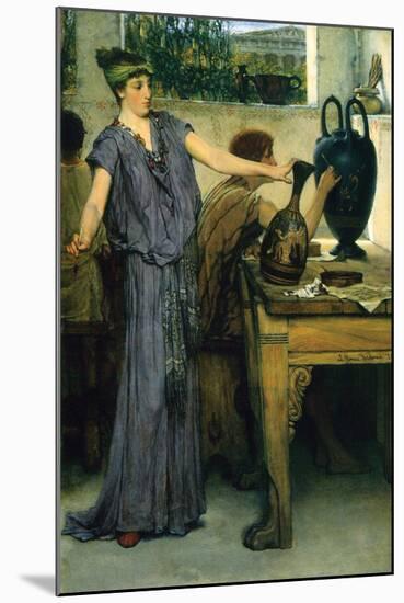 Pottery Painting-Sir Lawrence Alma-Tadema-Mounted Art Print