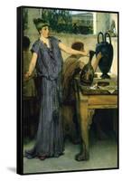 Pottery Painting-Sir Lawrence Alma-Tadema-Framed Stretched Canvas