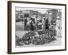 Pottery Sellers, Barbados, 1908-09-Harry Hamilton Johnston-Framed Photographic Print