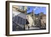 Pottery Shop, Fountain and Cathedral in Spring, Amalfi-Eleanor Scriven-Framed Photographic Print