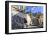 Pottery Shop, Fountain and Cathedral in Spring, Amalfi-Eleanor Scriven-Framed Photographic Print