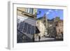 Pottery Shop, Fountain and Cathedral in Spring, Amalfi-Eleanor Scriven-Framed Photographic Print