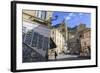 Pottery Shop, Fountain and Cathedral in Spring, Amalfi-Eleanor Scriven-Framed Photographic Print