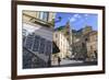 Pottery Shop, Fountain and Cathedral in Spring, Amalfi-Eleanor Scriven-Framed Photographic Print