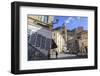 Pottery Shop, Fountain and Cathedral in Spring, Amalfi-Eleanor Scriven-Framed Photographic Print