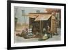 Pottery Stand in Chihuahua, Mexico-null-Framed Art Print