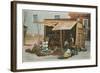 Pottery Stand in Chihuahua, Mexico-null-Framed Art Print