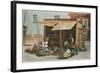 Pottery Stand in Chihuahua, Mexico-null-Framed Art Print