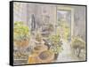 Potting Shed at La Forge De Buffon-Tim Scott Bolton-Framed Stretched Canvas