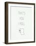 Potty Humor I-Victoria Borges-Framed Art Print