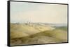 Pough Hill, Near Bude, Cornwall-Francis Towne-Framed Stretched Canvas