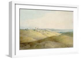 Pough Hill, Near Bude, Cornwall-Francis Towne-Framed Giclee Print