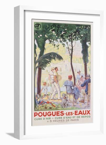 Pougues Les Eaux, Plm, 1935-Leon Benigni-Framed Giclee Print