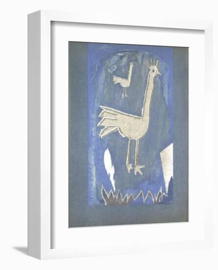 Poule-Georges Braque-Framed Collectable Print