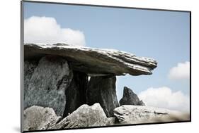 Poulnabrone Dolmen, Burren, County Clare, Neolithic Age, Hole of the Worries-Bluehouseproject-Mounted Photographic Print