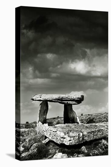 Poulnabrone Dolmen, Burren, County Clare, Neolithic Age, Hole of the Worries-Bluehouseproject-Stretched Canvas