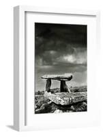 Poulnabrone Dolmen, Burren, County Clare, Neolithic Age, Hole of the Worries-Bluehouseproject-Framed Photographic Print