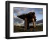 Poulnabrone Dolmen Megalithic Tomb, Burren, County Clare, Munster, Republic of Ireland (Eire)-Andrew Mcconnell-Framed Photographic Print