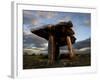 Poulnabrone Dolmen Megalithic Tomb, Burren, County Clare, Munster, Republic of Ireland (Eire)-Andrew Mcconnell-Framed Photographic Print