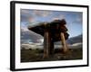 Poulnabrone Dolmen Megalithic Tomb, Burren, County Clare, Munster, Republic of Ireland (Eire)-Andrew Mcconnell-Framed Photographic Print