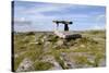 Poulnabrone Dolmen Portal Megalithic Tomb, the Burren, County Clare, Munster, Republic of Ireland-Gary Cook-Stretched Canvas