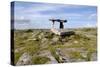 Poulnabrone Dolmen Portal Megalithic Tomb, the Burren, County Clare, Munster, Republic of Ireland-Gary Cook-Stretched Canvas