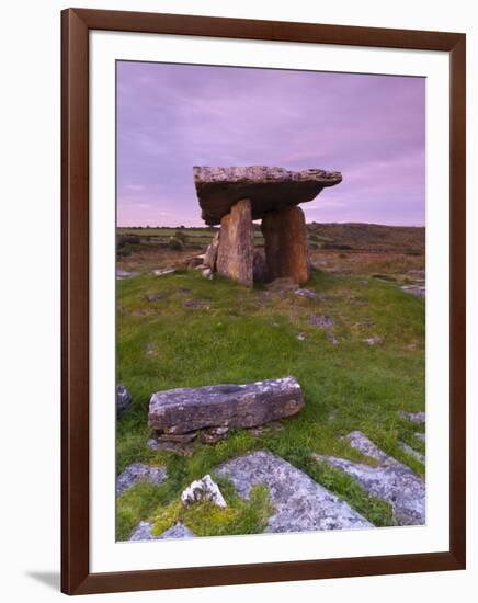 Poulnabrone Dolmen, the Burren, Co, Clare, Ireland-Doug Pearson-Framed Photographic Print